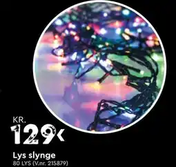Mekk Lys slynge tilbud