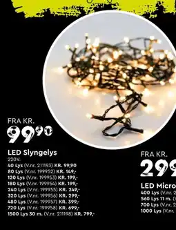 Mekk Led slyngelys tilbud