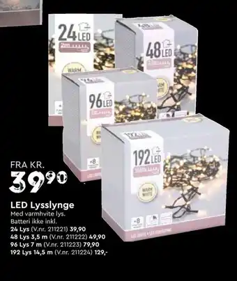 LED Lysslynge