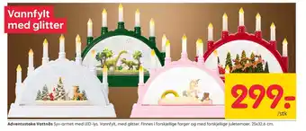 Rusta Adventsstake Vattnäs tilbud