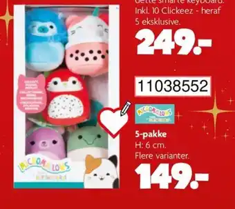 BR Leker 5-pakke tilbud