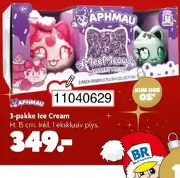 BR Leker APHMAU 3-pakke Ice Cream tilbud