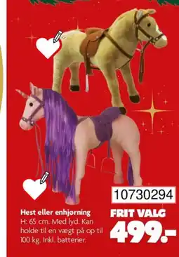 BR Leker Hest eller enhjørning tilbud