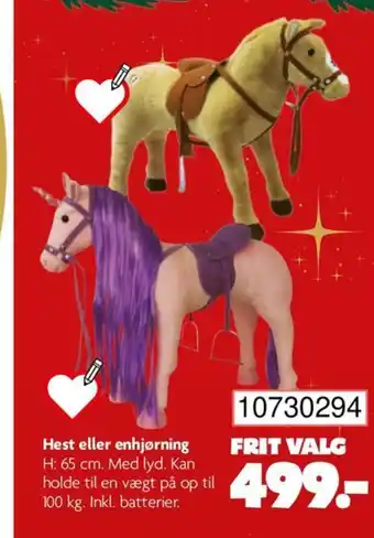 BR Leker Hest eller enhjørning tilbud