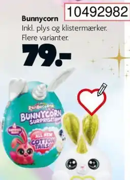 BR Leker Bunnycorn tilbud