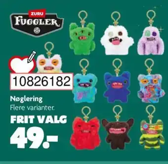 BR Leker Nøglering Flere varianter. tilbud