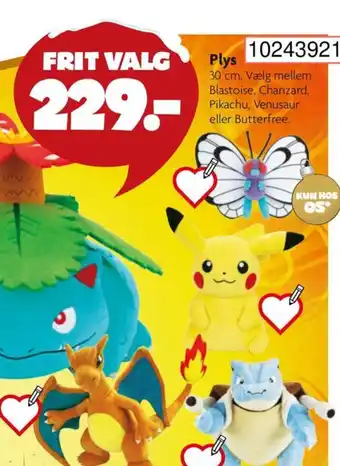 BR Leker Plys tilbud