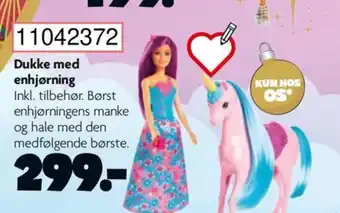 BR Leker Dukke med enhjørning tilbud