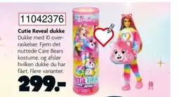 BR Leker Cutie Reveal dukke tilbud