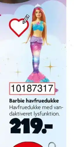 BR Leker Barbie havfruedukke tilbud