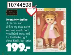 BR Leker FAO SCHWARZ Interaktiv dukke tilbud
