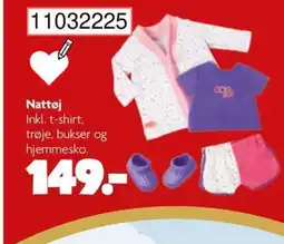 BR Leker Nattøj tilbud