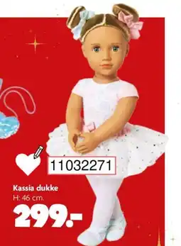 BR Leker Kassia dukke tilbud