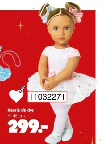 BR Leker Kassia dukke tilbud