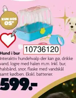 BR Leker Hund i bur tilbud