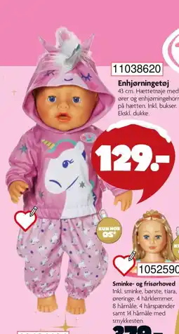 BR Leker Enhjørningetøj tilbud