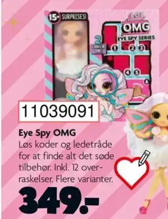 BR Leker Eye Spy OMG tilbud