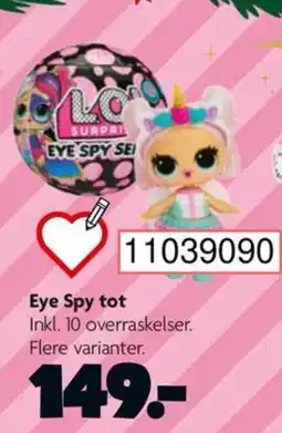 BR Leker Eye Spy tot tilbud