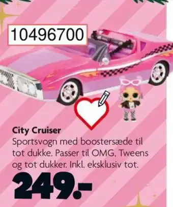 BR Leker City Cruiser tilbud