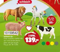 BR Leker Schleich dyr tilbud
