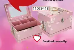 BR Leker Smykkeskrin med lys tilbud