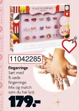 BR Leker Fingerringe tilbud