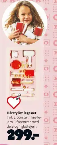 BR Leker Hårstylist legesæt tilbud