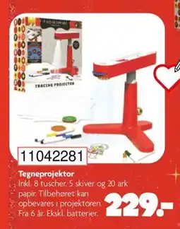 BR Leker Tegneprojektor tilbud