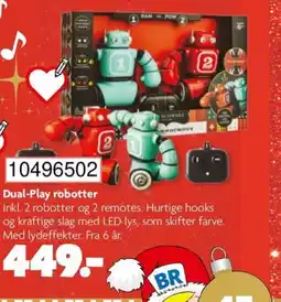 BR Leker Dual-Play robotter tilbud