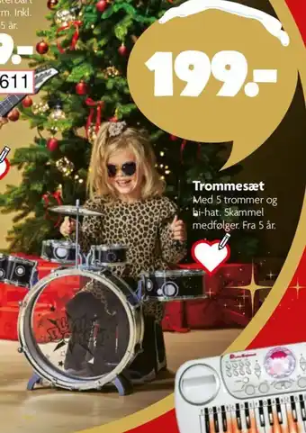BR Leker Trommesæt tilbud