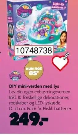 BR Leker DIY mini-verden med lys tilbud