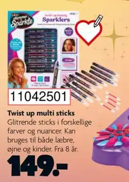 BR Leker Twist up multi sticks tilbud