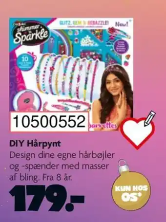 BR Leker DIY Hårpynt tilbud