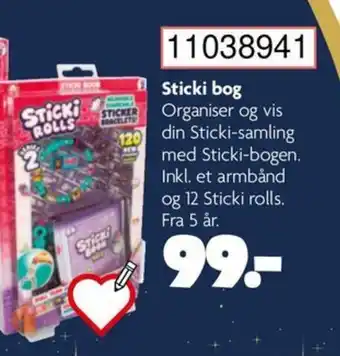 BR Leker Sticki bog tilbud