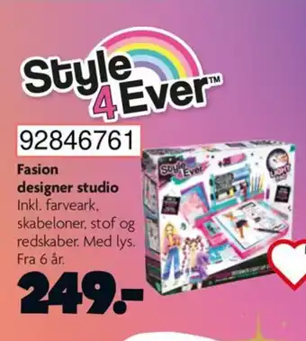 BR Leker Fasion designer studio tilbud