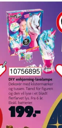 BR Leker DIY enhjørning-lavalampe tilbud
