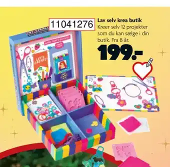 BR Leker Lav selv krea butik tilbud