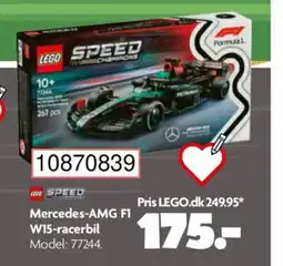 BR Leker LEGO SPEED Mercedes-AMG FI W15-racerbil tilbud