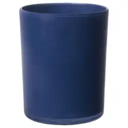 IKEA Vindstilla Lysholder, mørk blå, 15 cm tilbud