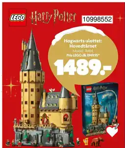 BR Leker Hogwarts-slottet: Hovedtårnet Model: 76454. tilbud