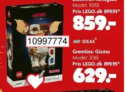 BR Leker LEGO IDEAS Gremlins: Gizmo Model: 21361. tilbud