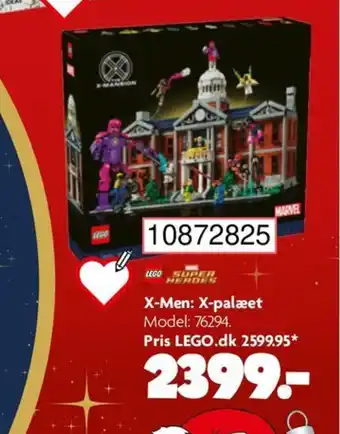 BR Leker X-Men: X-palæet Model: 76294. tilbud
