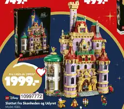 BR Leker LEGO disney Slottet fra Skønheden og Udyret Model: 43263. tilbud