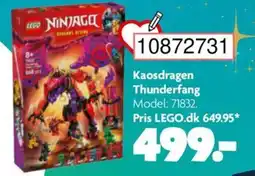 BR Leker Kaosdragen Thunderfang Model: 71832. tilbud