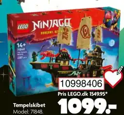 BR Leker Tempelskibet Model: 71848. tilbud