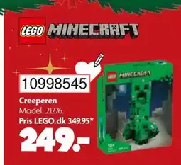 BR Leker LEGO MINECRAFT Creeperen Model: 21276. tilbud