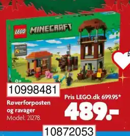 BR Leker Røverforposten og ravager Model: 21278. tilbud