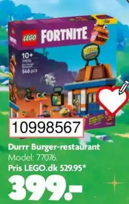 BR Leker Durrr Burger-resta Model: 77076. urant tilbud
