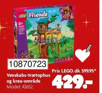 BR Leker Venskabs-trætophus og krea-område Model: 42652. tilbud