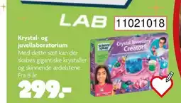 BR Leker Krystal- og juvellaboratorium tilbud